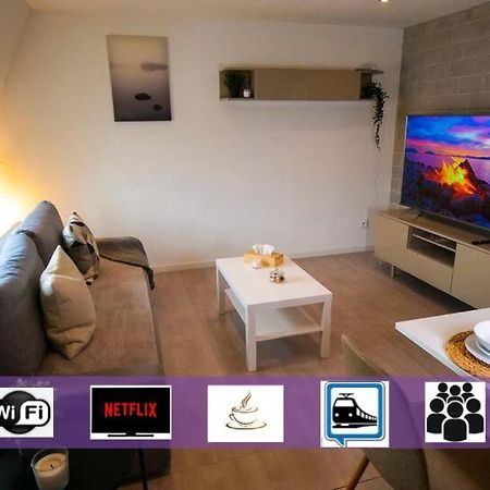 # Le 4 # Tres Beau Appartement T3 Neuf, Tout Confort, Mulhouse Centre Ville Eksteriør bilde