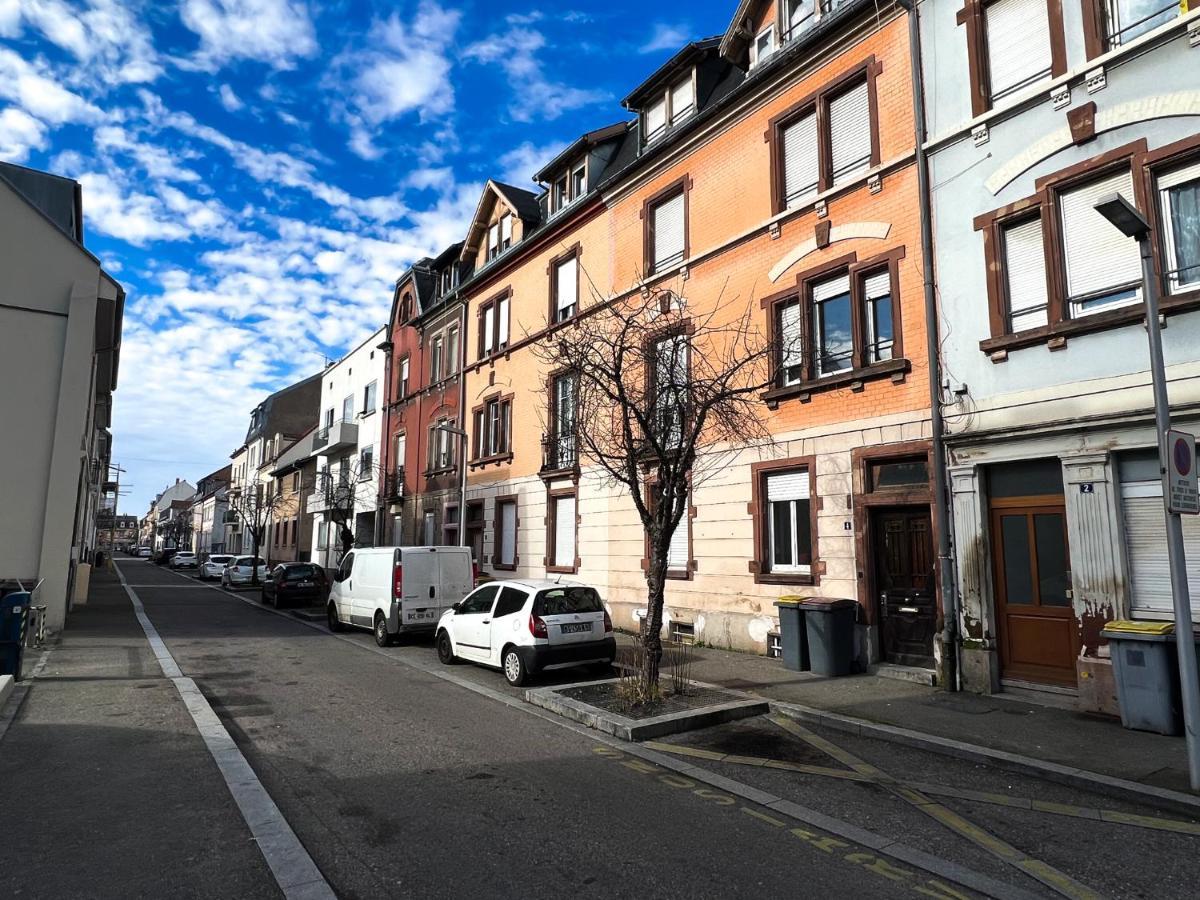 # Le 4 # Tres Beau Appartement T3 Neuf, Tout Confort, Mulhouse Centre Ville Eksteriør bilde