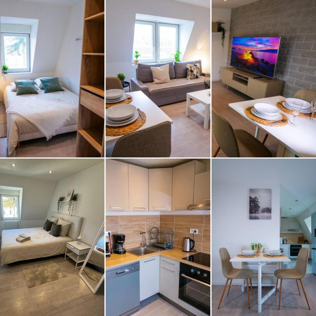 # Le 4 # Tres Beau Appartement T3 Neuf, Tout Confort, Mulhouse Centre Ville Eksteriør bilde